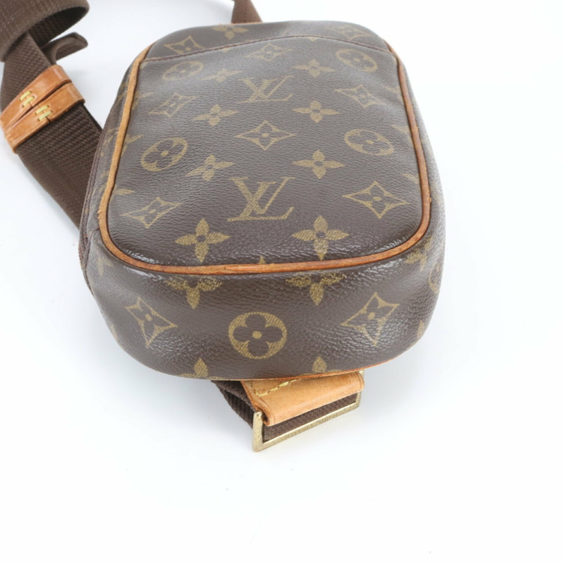 路易威登 Monogram Pochette Gange M51870 男士皮革斜背包-5