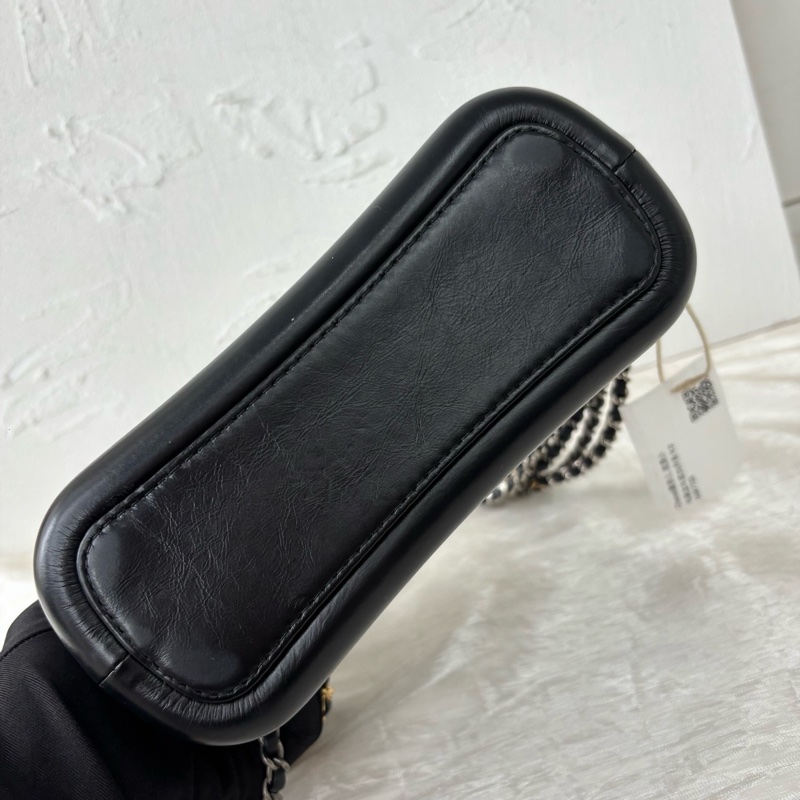 99新全配❤️ 香奈兒 #流浪包 #黑金 #小號 #油蠟皮-7