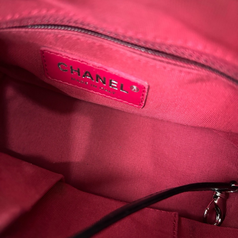 99新全配❤️ 香奈兒 #流浪包 #黑金 #小號 #油蠟皮-14