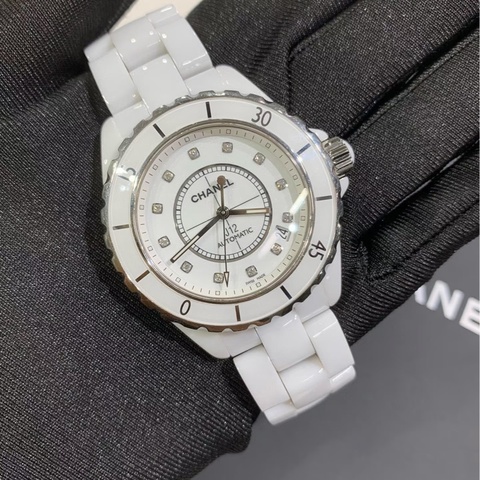 🈶盒子單據❤️ 香奈兒 #J12 #12鑽 #38mm #機械手錶