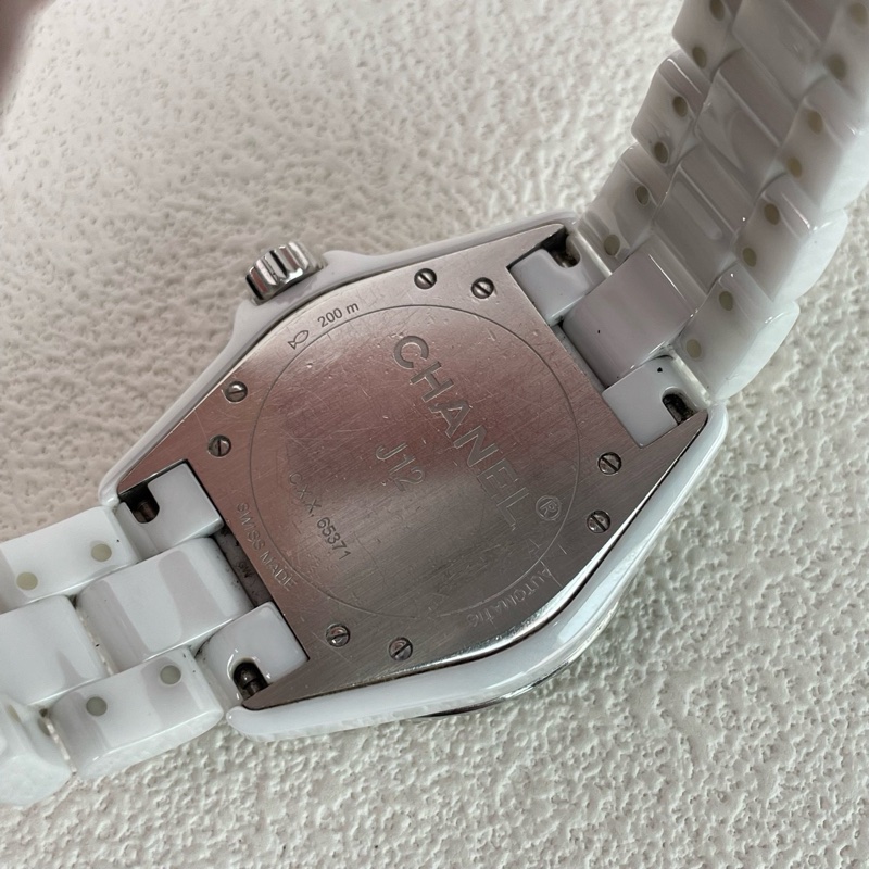 🈶盒子單據❤️ 香奈兒 #J12 #12鑽 #38mm #機械手錶-8