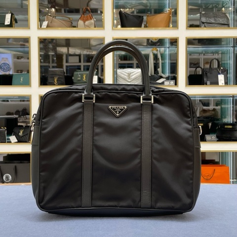 PRADA普拉達手提公文包