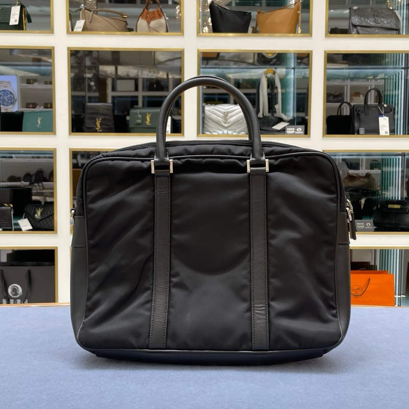 PRADA普拉達手提公文包-1