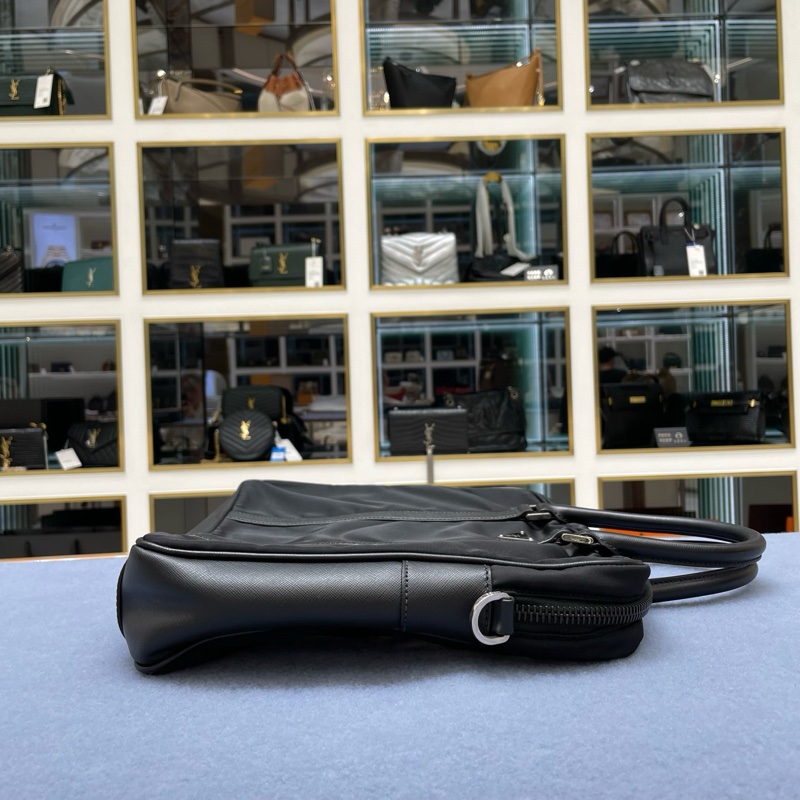 PRADA普拉達手提公文包-3