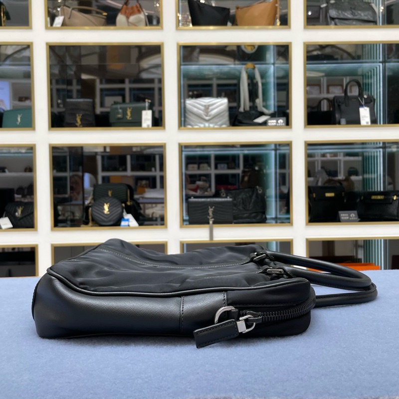 PRADA普拉達手提公文包-4