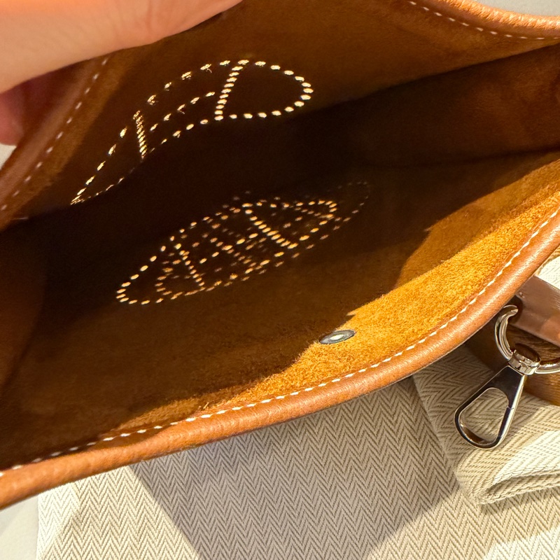 Hermes mini Evelyn 馬鞍皮 (贈短背帶/內袋)-5
