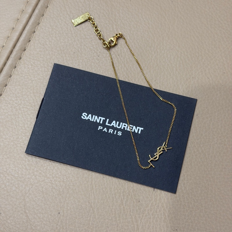 🈶購證❤️ ysl #金色 #手鏈 #字母logo #經典款-5