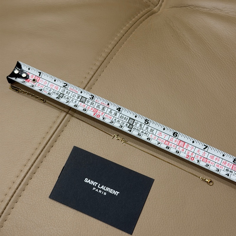 🈶購證❤️ ysl #金色 #手鏈 #字母logo #經典款-11