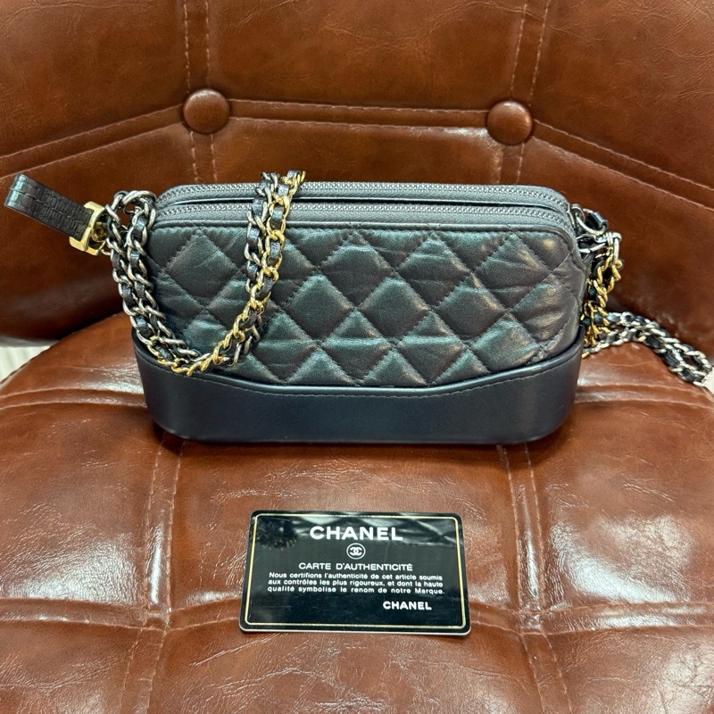 【97新 ✨ 全網最低價！】 CHANEL 香奈兒 mini 流浪WOC鏈條包 炫彩色 牛皮（下單前先詢問庫存❗️❗️）-1