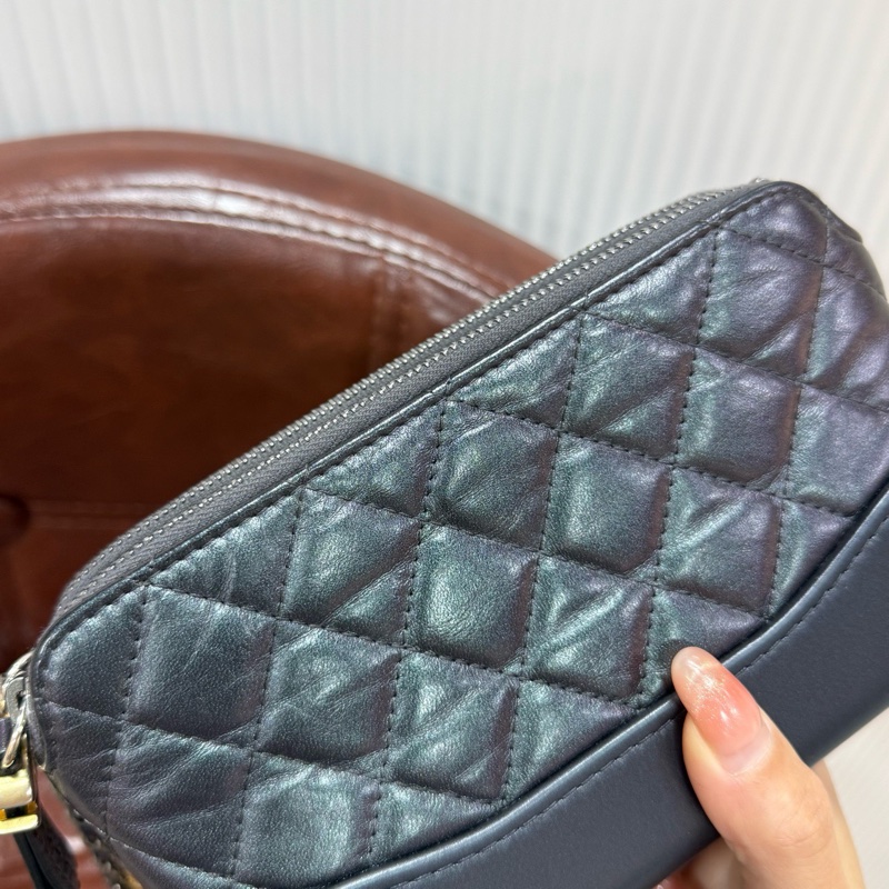 【97新 ✨ 全網最低價！】 CHANEL 香奈兒 mini 流浪WOC鏈條包 炫彩色 牛皮（下單前先詢問庫存❗️❗️）-3