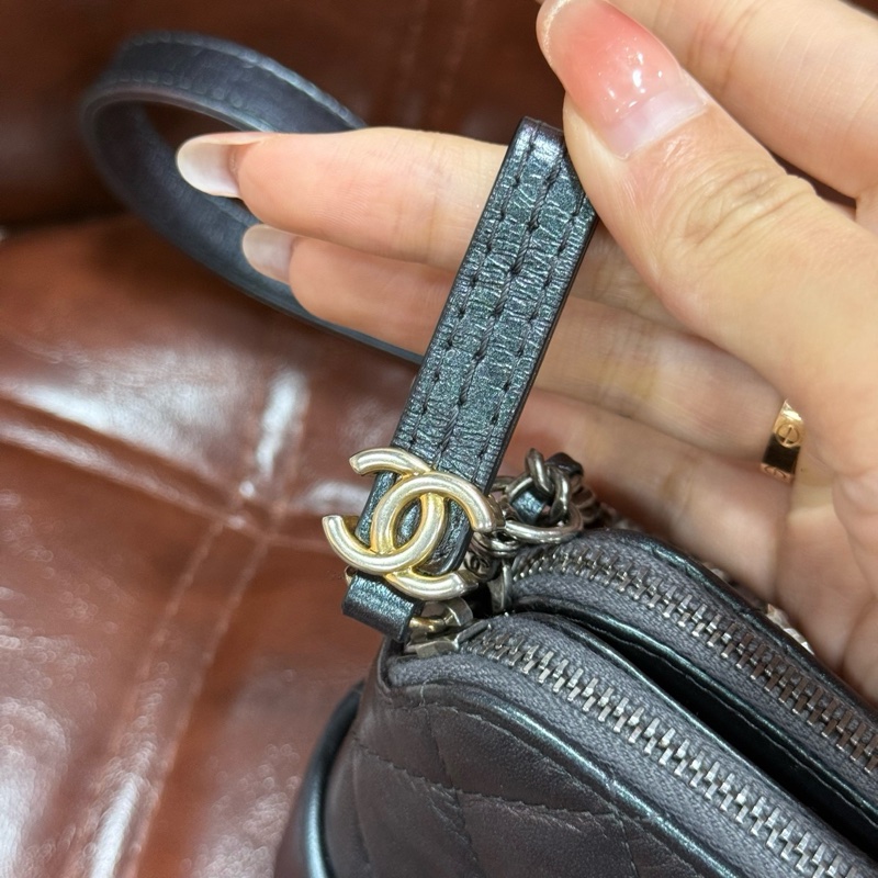 【97新 ✨ 全網最低價！】 CHANEL 香奈兒 mini 流浪WOC鏈條包 炫彩色 牛皮（下單前先詢問庫存❗️❗️）-18