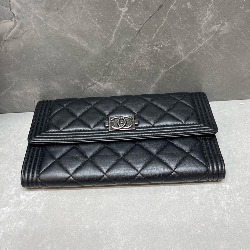 【95新 ✨ 全網最低價!】 香奈兒/Chanel 錢包 長夾 牛皮 (下單前先詢問庫存❗️❗️)-2