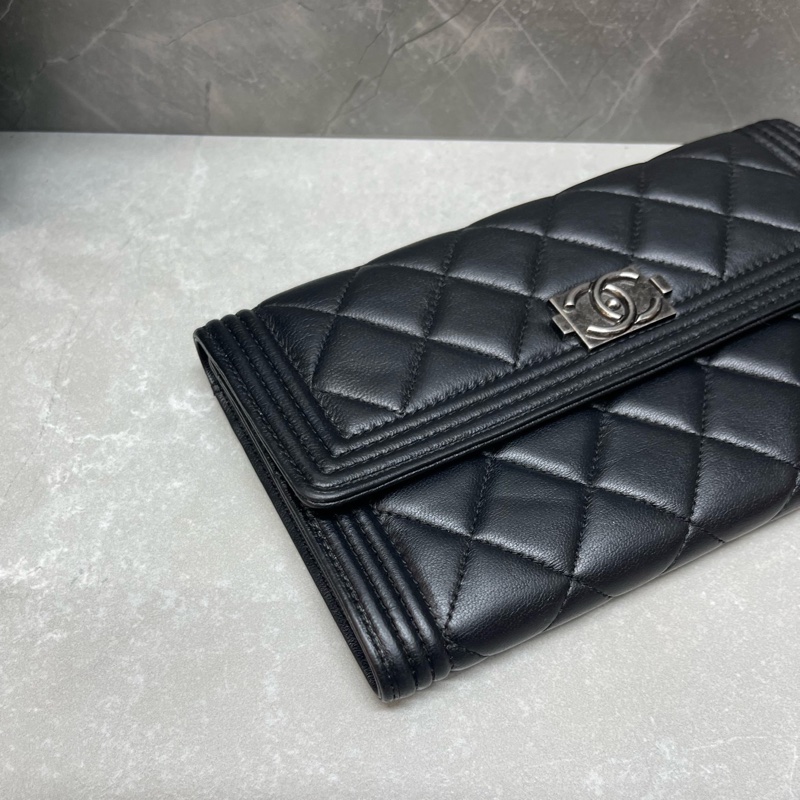 【95新 ✨ 全網最低價!】 香奈兒/Chanel 錢包 長夾 牛皮 (下單前先詢問庫存❗️❗️)-3