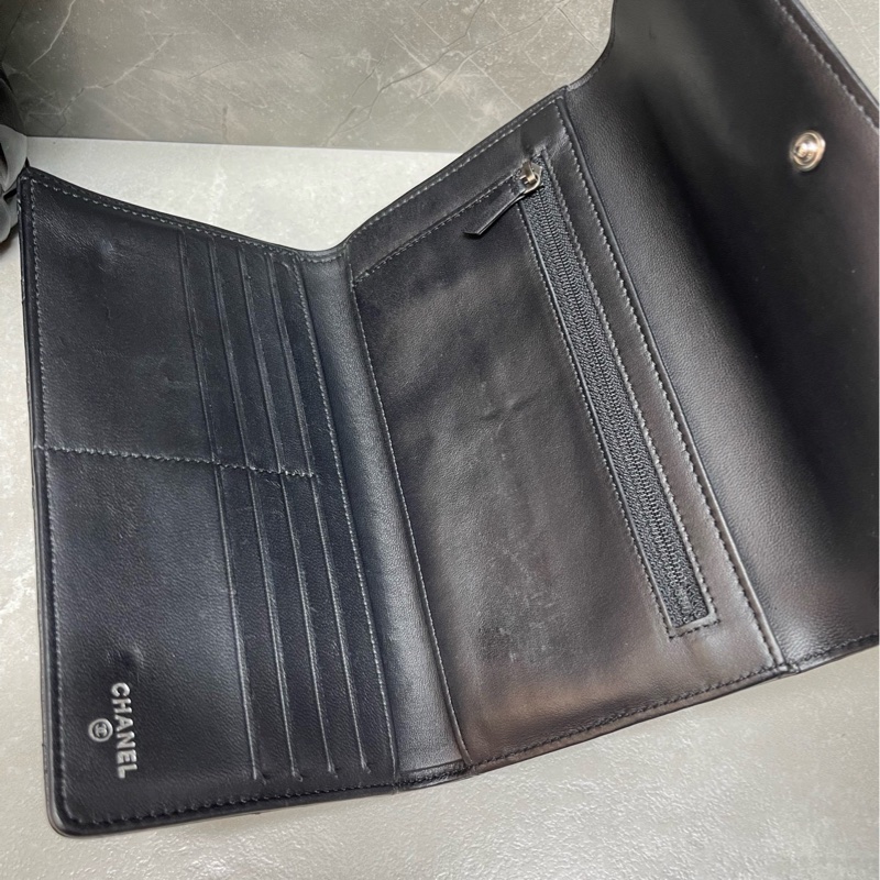 【95新 ✨ 全網最低價!】 香奈兒/Chanel 錢包 長夾 牛皮 (下單前先詢問庫存❗️❗️)-5