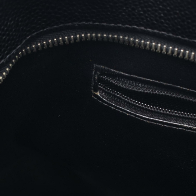 香奈兒復刻版托特包，手提包，魚子醬紋皮革（粒面小牛皮），女士，黑色，A01804-6