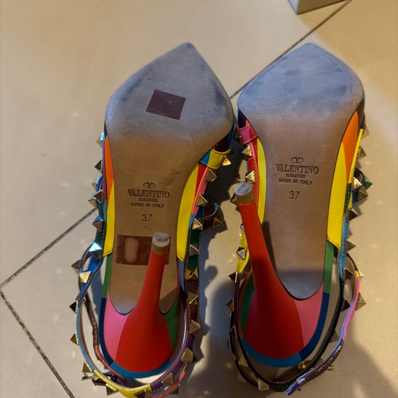 Valentino彩虹鞋-8