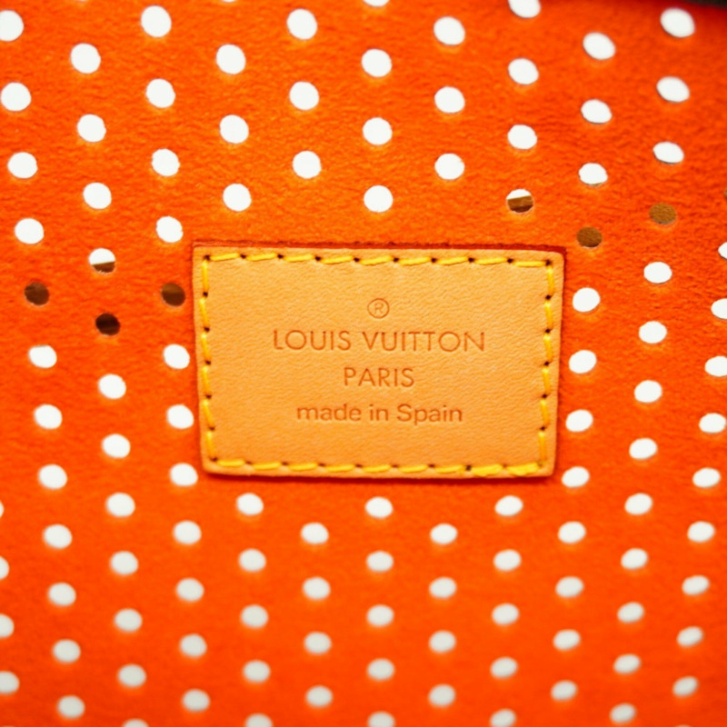 路易威登 Monogram Perfo Pochette Accessoires M95185 橙色女士包/小包-4