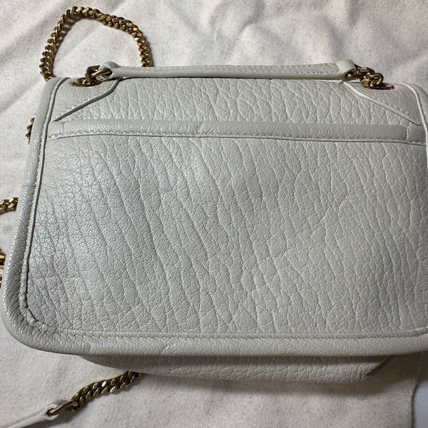 YSL NIKI小羊皮迷你手袋 白色-6