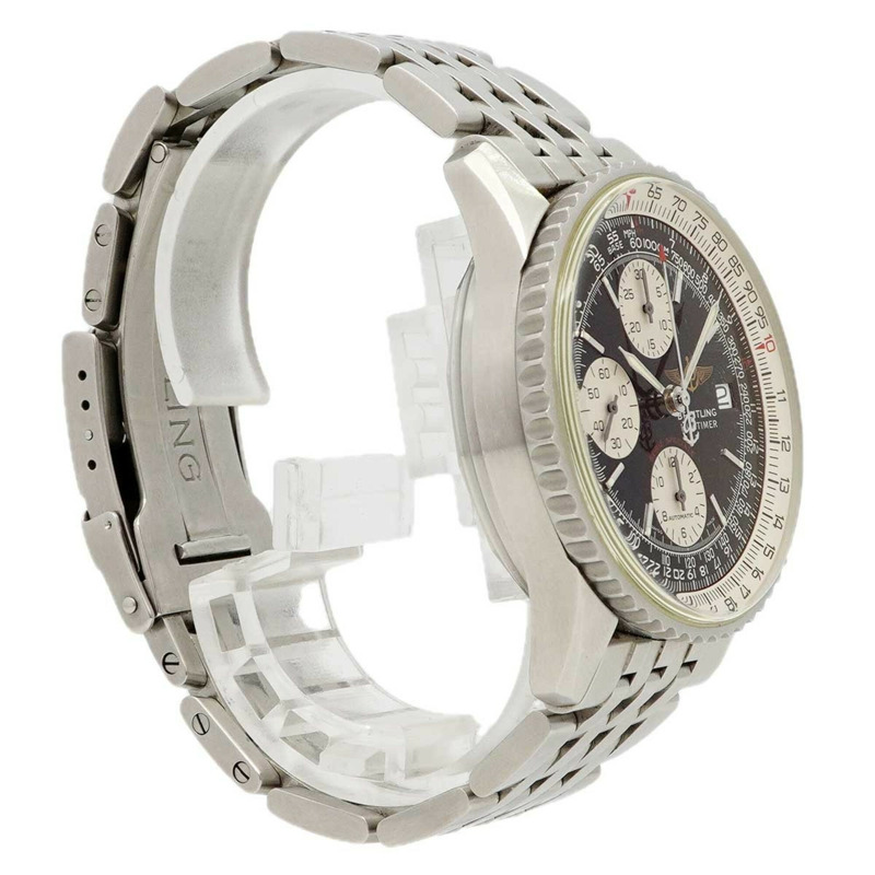 百年靈 Navitimer A13330 黑色錶盤男士腕錶-2