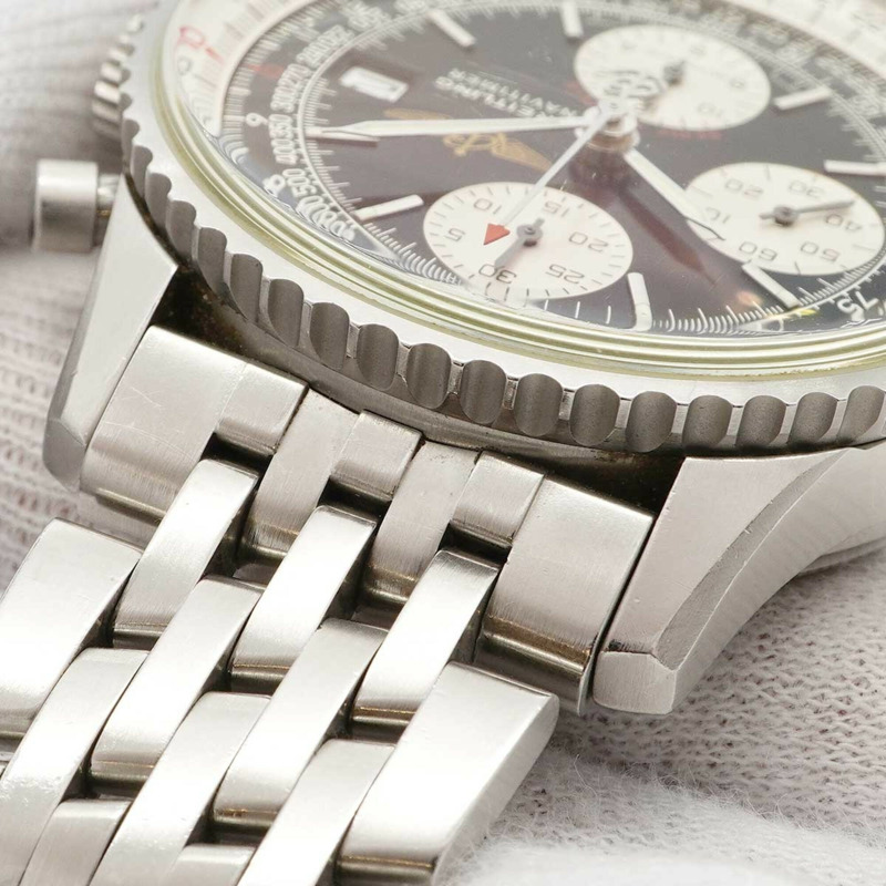 百年靈 Navitimer A13330 黑色錶盤男士腕錶-6