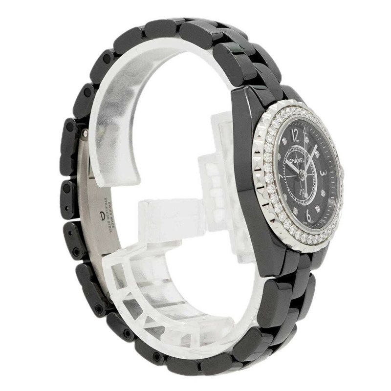 香奈兒 J12 H2571 黑色錶盤小姐腕錶-2