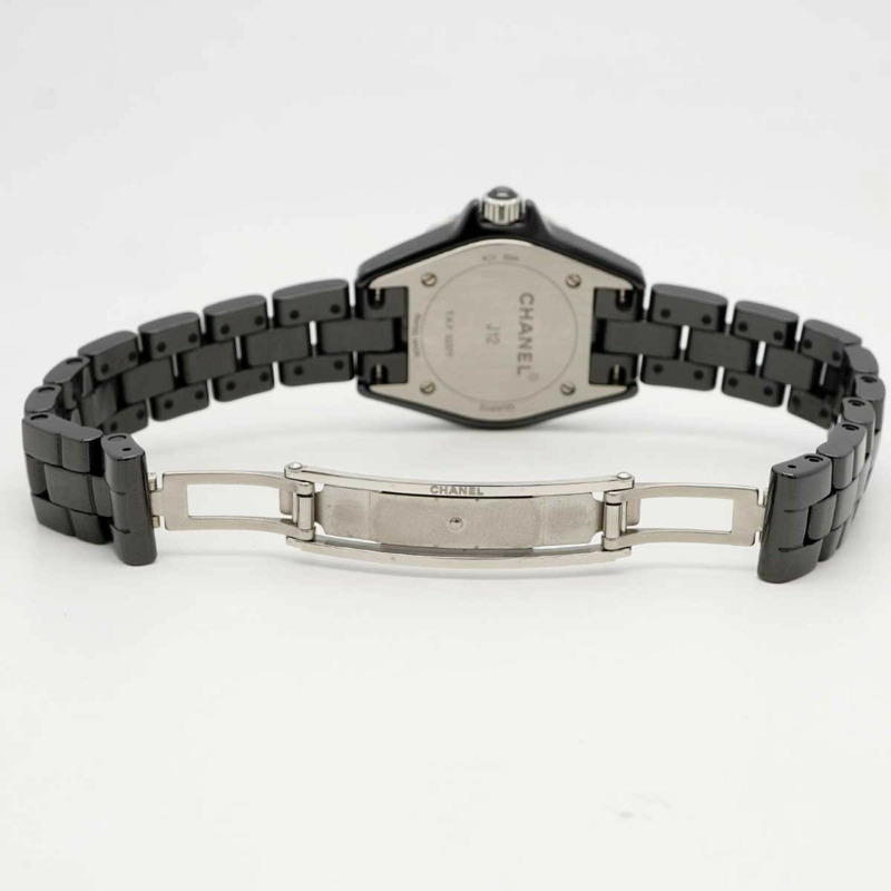 香奈兒 J12 H2571 黑色錶盤小姐腕錶-3