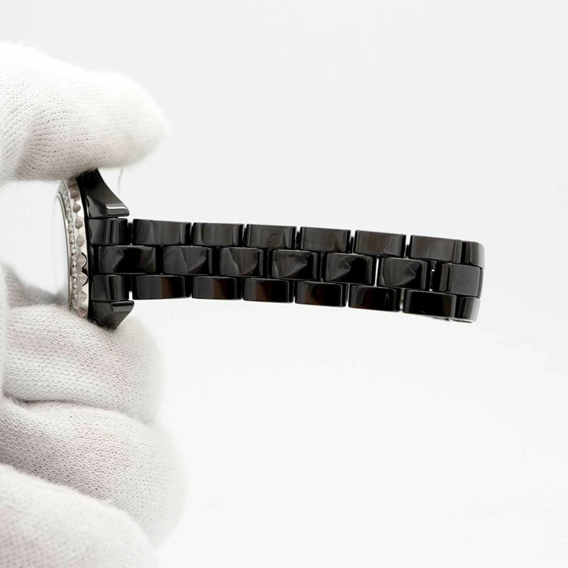 香奈兒 J12 H2571 黑色錶盤小姐腕錶-5