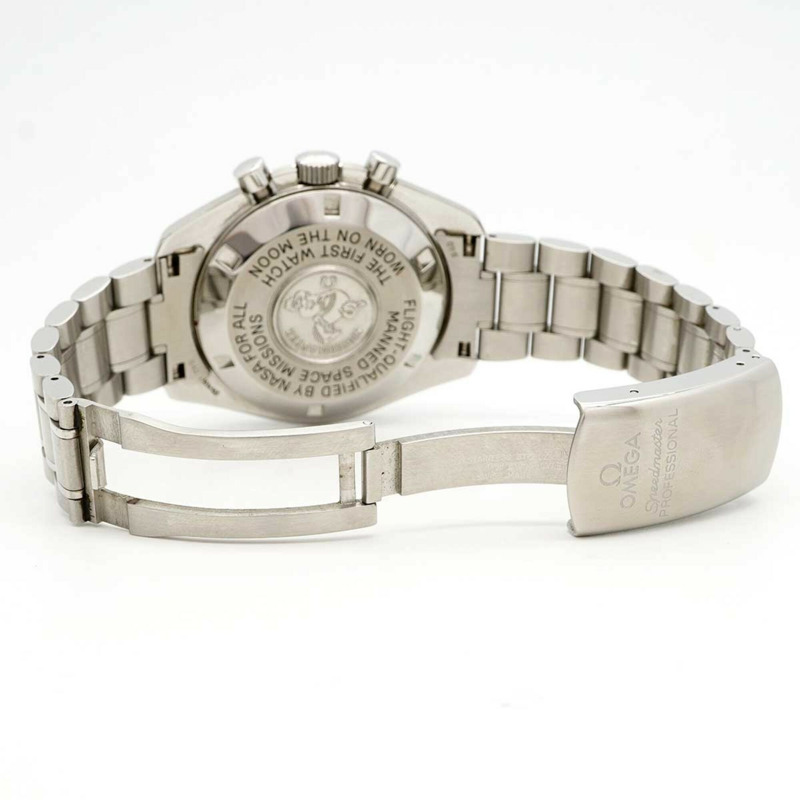 歐米茄超霸系列3570.50黑色錶盤男士腕錶-3