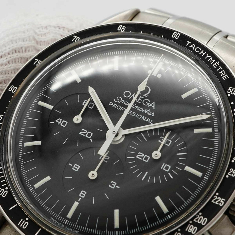 歐米茄超霸系列3570.50黑色錶盤男士腕錶-6