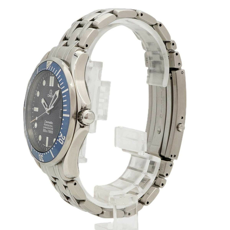 歐米茄海馬系列 2531.80 海軍藍錶盤男士腕錶-1