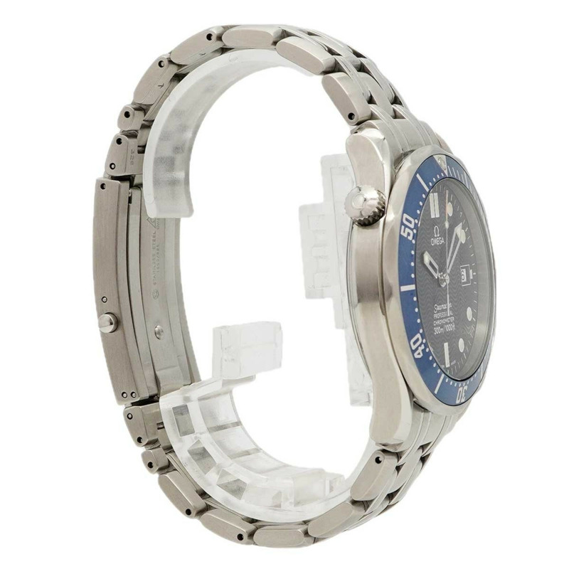 歐米茄海馬系列 2531.80 海軍藍錶盤男士腕錶-2