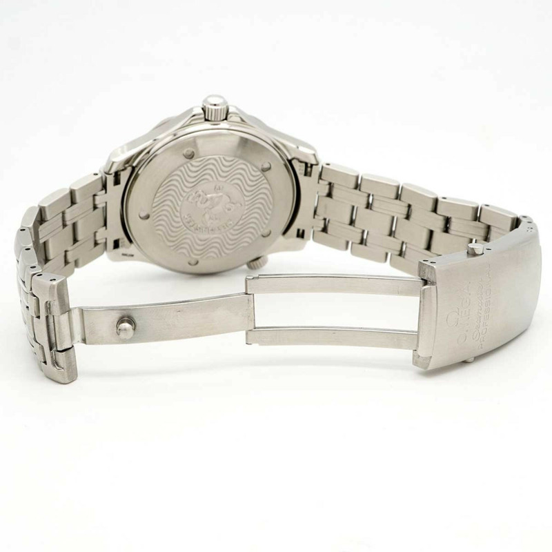 歐米茄海馬系列 2531.80 海軍藍錶盤男士腕錶-3