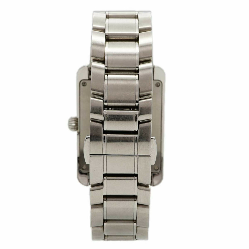 康斯登經典方形 FC-245X4C2-4-6 海軍藍錶盤男士腕錶-6