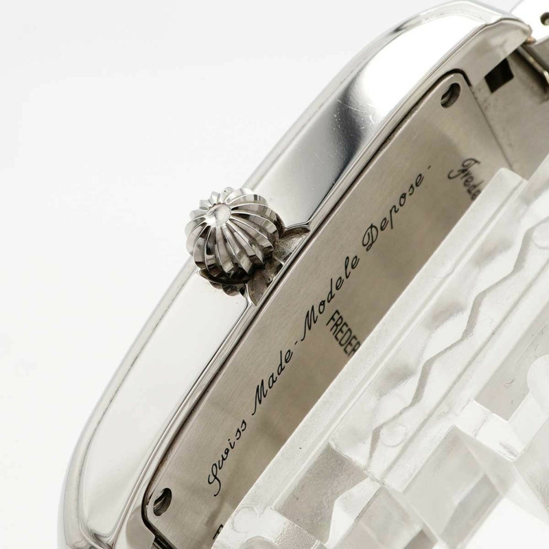 康斯登經典方形 FC-245X4C2-4-6 海軍藍錶盤男士腕錶-7