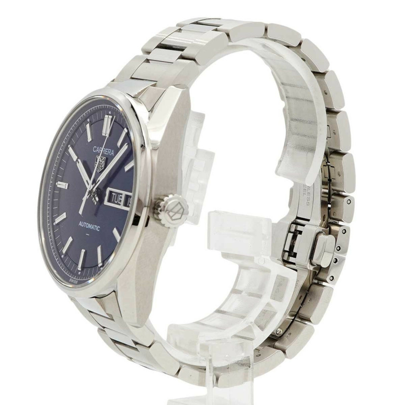 TAG Heuer 豪雅卡萊拉 WDA2112 藍色錶盤男士腕錶-1