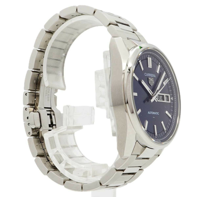 TAG Heuer 豪雅卡萊拉 WDA2112 藍色錶盤男士腕錶-2