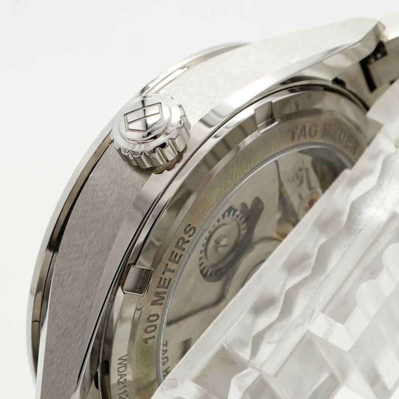 TAG Heuer 豪雅卡萊拉 WDA2112 藍色錶盤男士腕錶-7