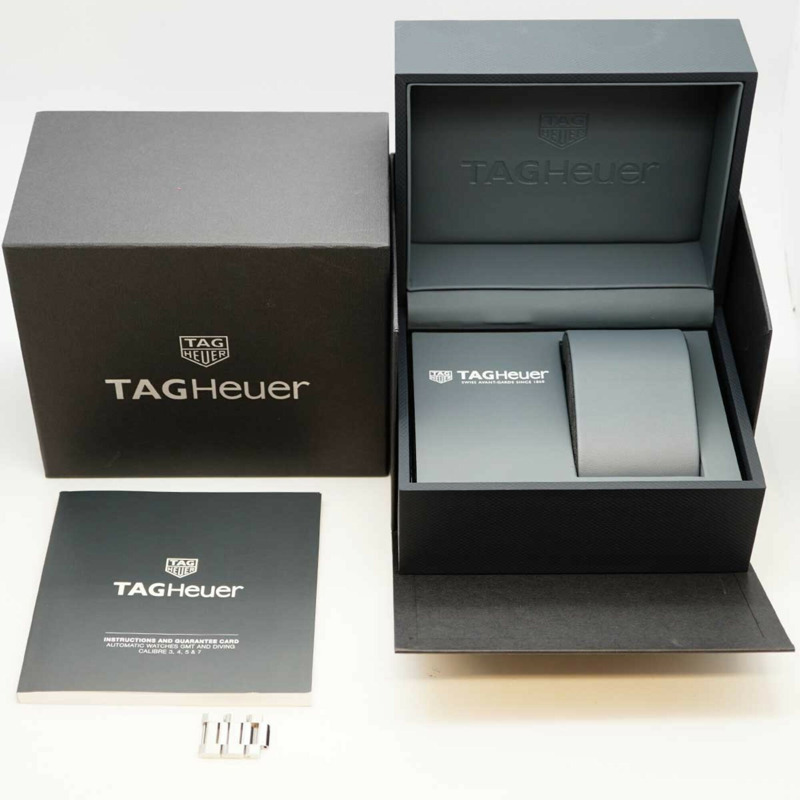 TAG Heuer 豪雅卡萊拉 WDA2112 藍色錶盤男士腕錶-8