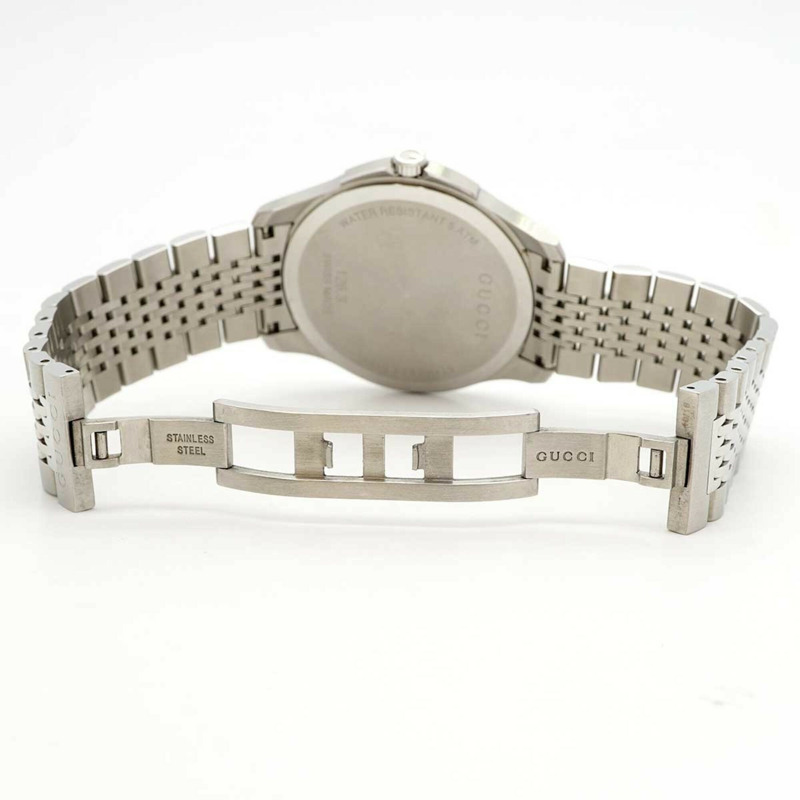 Gucci G-Timeless 126.3 棕色錶盤男士腕錶-3