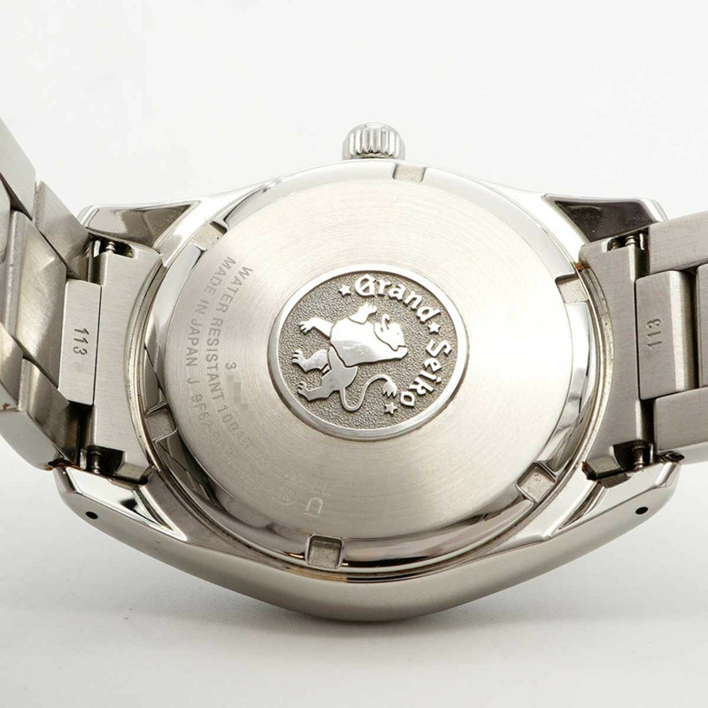 精工 Grand SBGX261 9F62-0AB0 黑色錶盤男士腕錶-4