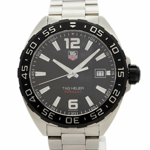 TAG Heuer Formula 1 WAZ1110 黑色錶盤男士腕錶