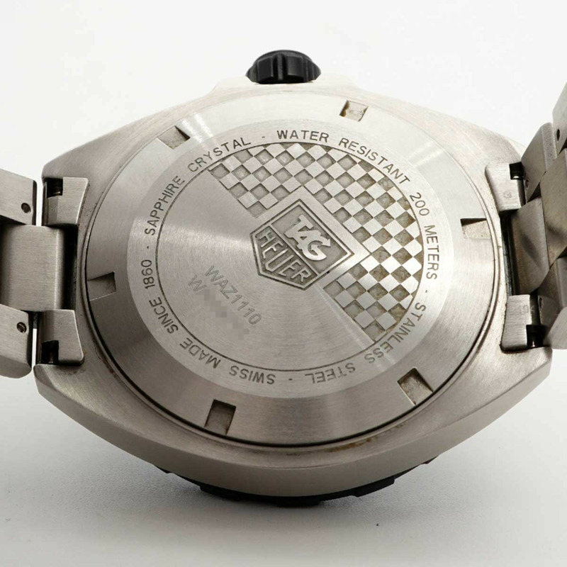 TAG Heuer Formula 1 WAZ1110 黑色錶盤男士腕錶-4