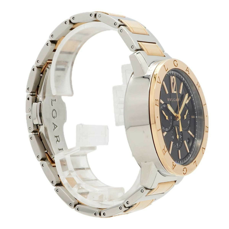 寶格麗 BB41SPGCH 黑色錶盤男士腕錶-2