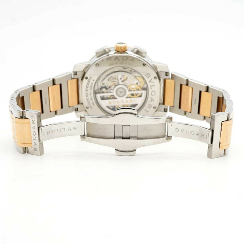 寶格麗 BB41SPGCH 黑色錶盤男士腕錶-3