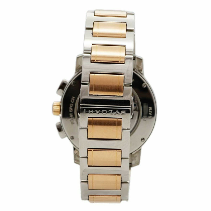 寶格麗 BB41SPGCH 黑色錶盤男士腕錶-7