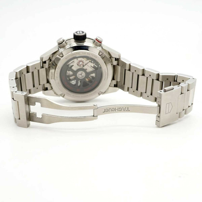 TAG Heuer 豪雅卡萊拉系列 CAR201P 男士鏤空錶盤腕錶-3