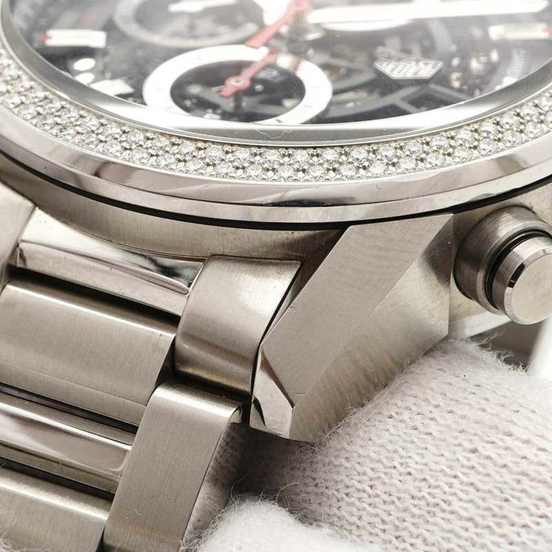 TAG Heuer 豪雅卡萊拉系列 CAR201P 男士鏤空錶盤腕錶-6