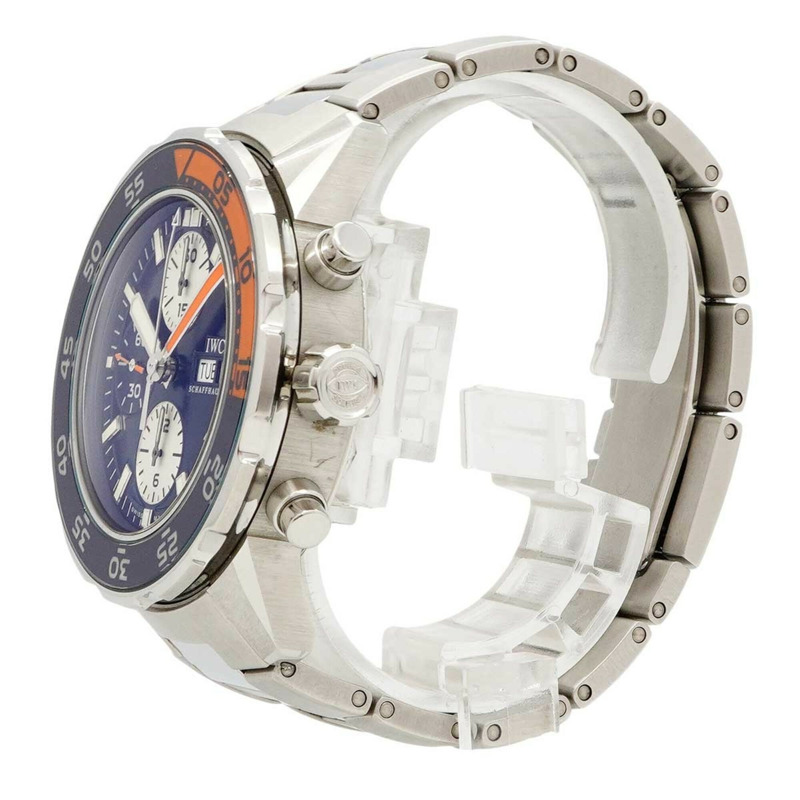 IWC 沙夫豪森海洋時計 IW376703 海軍錶盤男士手錶-1