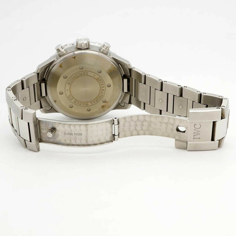 IWC 沙夫豪森海洋時計 IW376703 海軍錶盤男士手錶-3