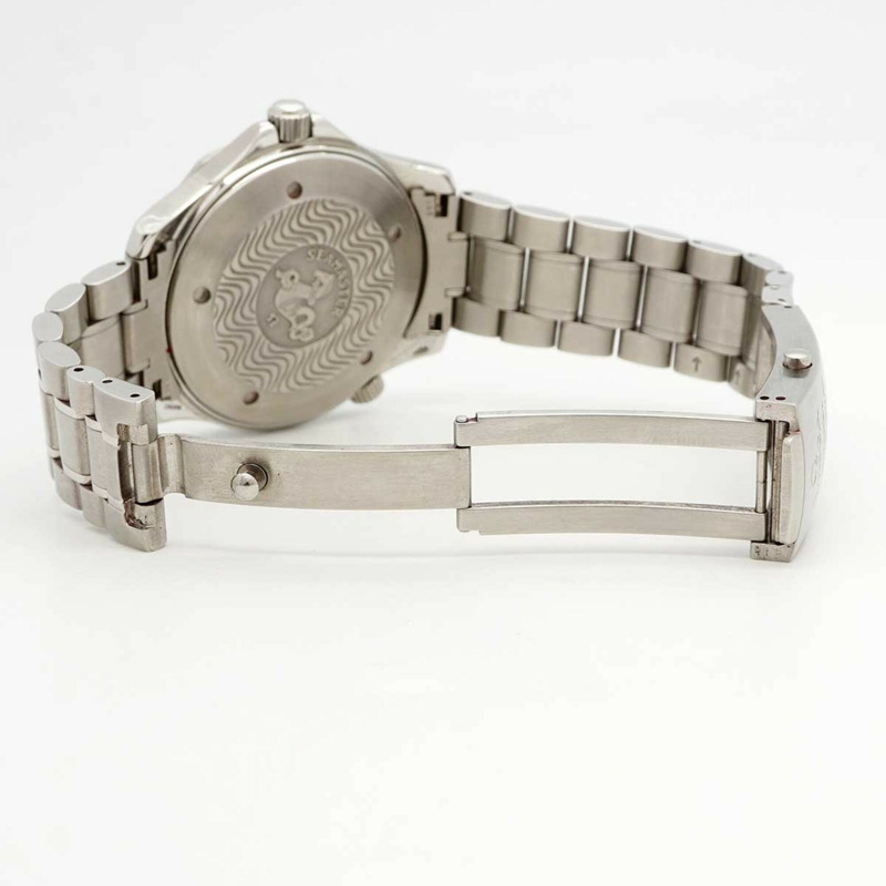 歐米茄海馬系列 2255.80 海軍藍錶盤男士腕錶-3